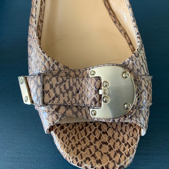 Cole Haan Peep Toe Sling-back Pumps - Picture 2 of 4